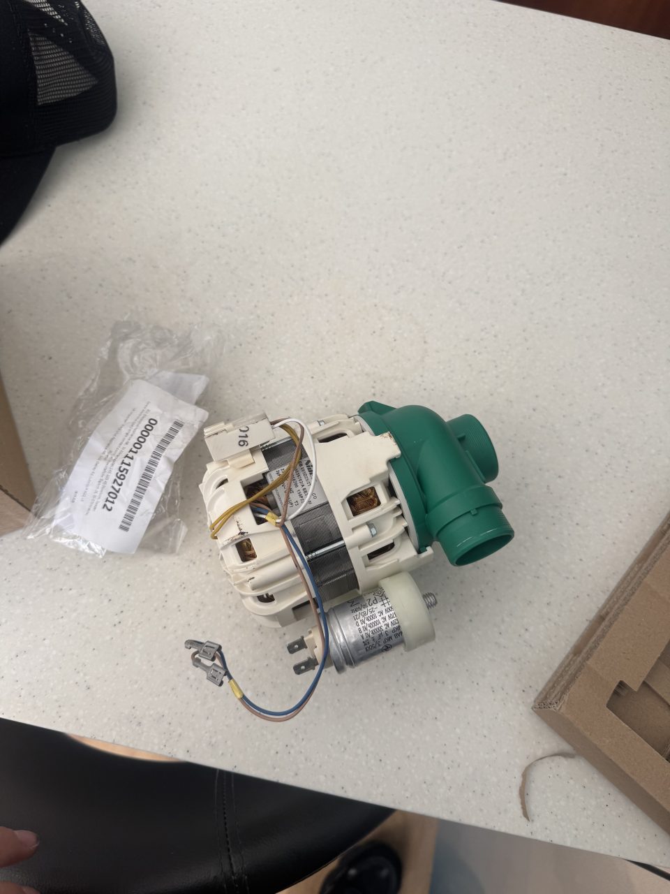 Electrolux dishwasher repaired in Hardwick