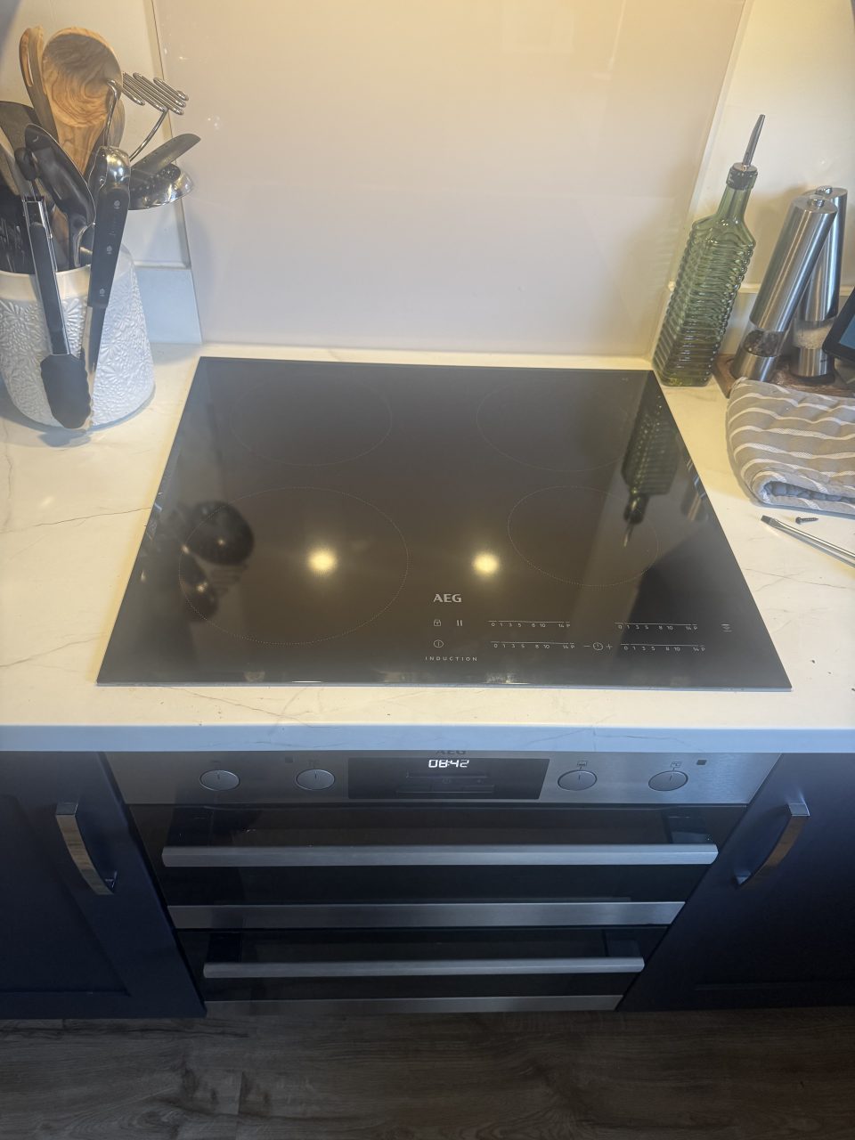 Aeg hob repaired in Bedford